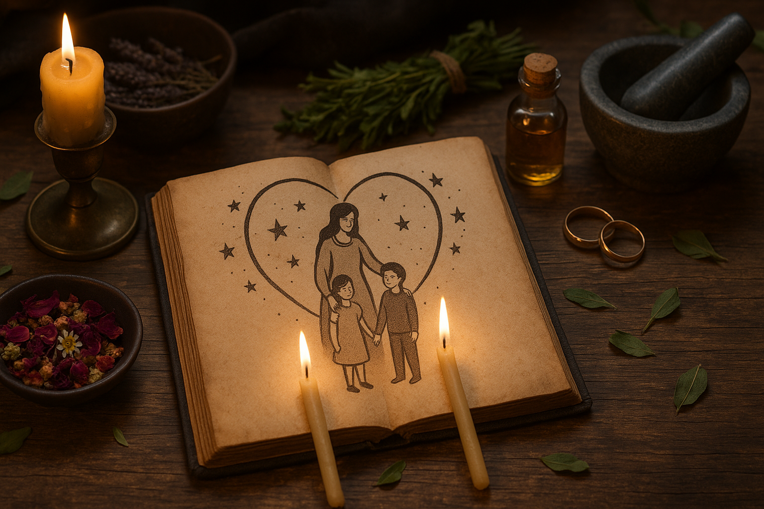 Tarot guidance and rituals for children's marital success by Lady Sharifah